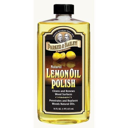 Parker & Bailey Lemon Scent Lemon Oil 16 oz Liquid 510664